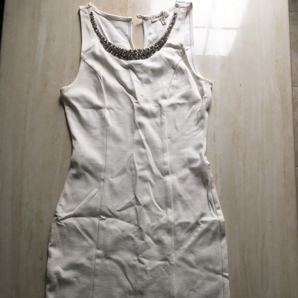 White tight dress